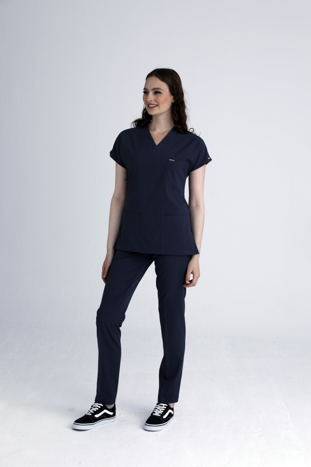 Scrubs | Lacivert | Alt & Üst Üniforma Takımı | Balform