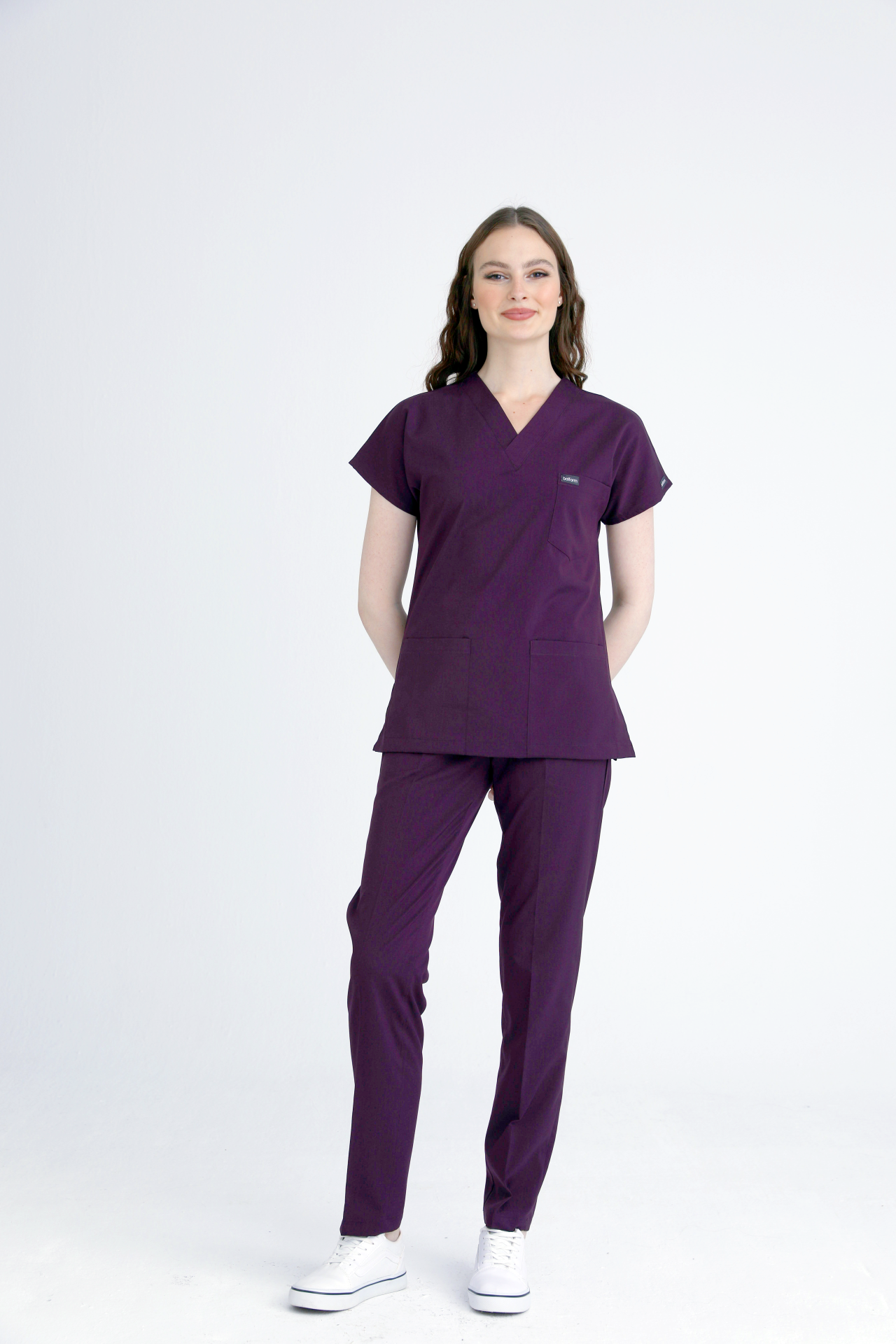Scrubs | Mürdüm | Alt & Üst Üniforma Takımı | Balform