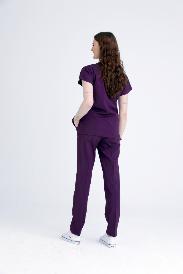 Scrubs | Mürdüm | Alt & Üst Üniforma Takımı | Balform